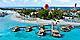 Coco Beach Club Floating Cabanas Aerial, Perfect Day at Coco Cay