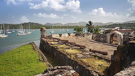 View of the Santiago Fortification in Panama