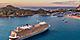 mobile ovation of the seas ship aerial view cabo san lucas beach