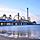 Texas Galveston Pier Park Sunset